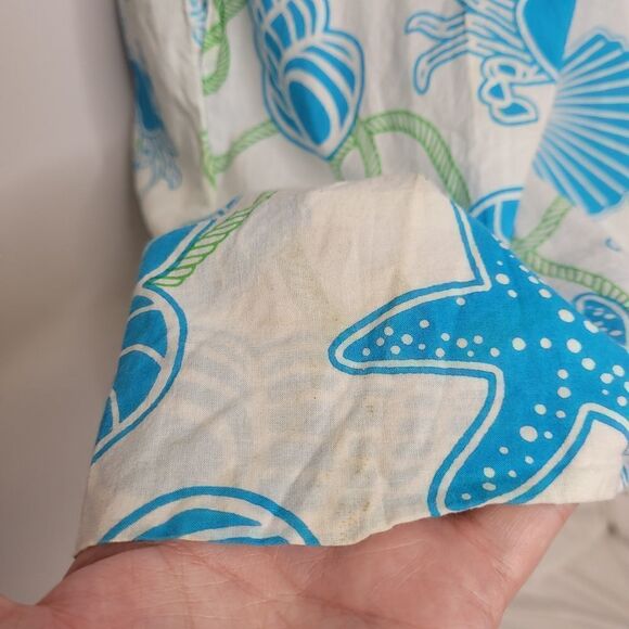 GRETCHEN SCOTT swim coverup dress seashell beach‎ tunic XS - Picture 6 of 9